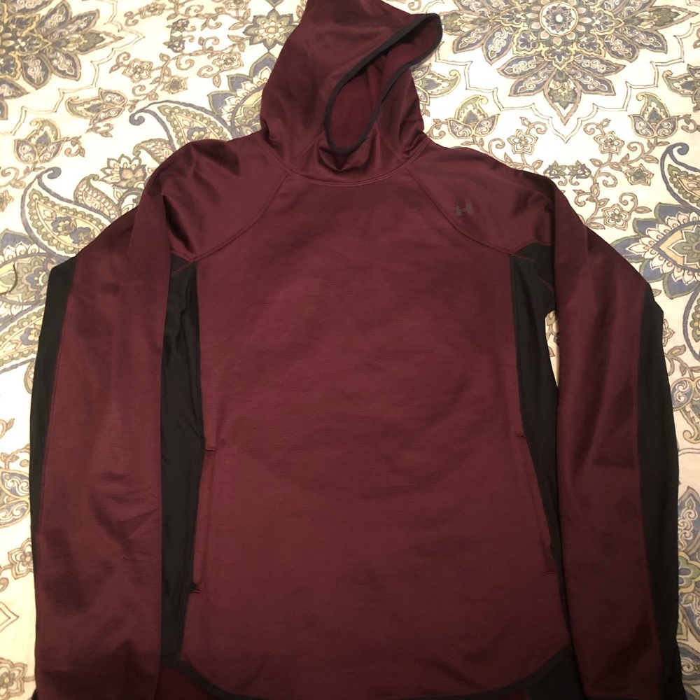 Womens Under Armour hoodie pullover XXL new maroon